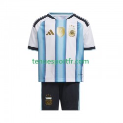 Kit Enfant Maillot Domicile Argentine World Cup 2026 à Manches Courtes