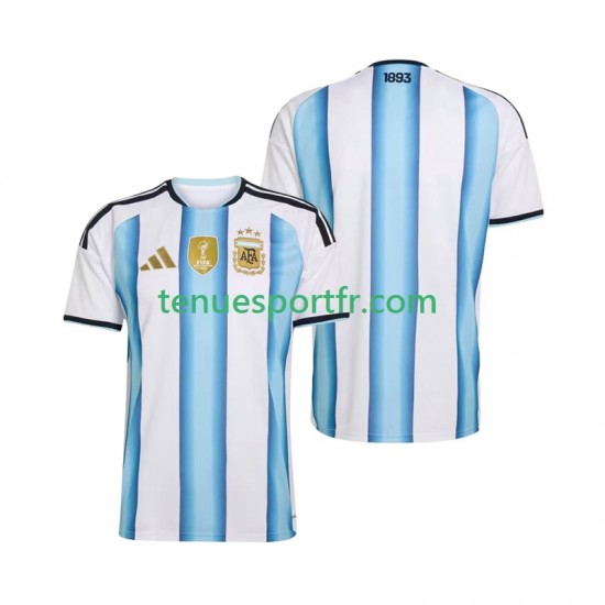 Homme Maillot Domicile Argentine World Cup 2026 à Manches Courtes