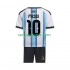 Kit Enfant Maillot Domicile Argentine Lionel Messi 10 World Cup 2026 à Manches Courtes