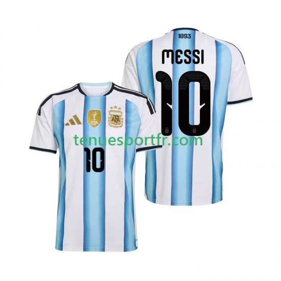 Homme Maillot Domicile Argentine Lionel Messi 10 World Cup 2026 à Manches Courtes