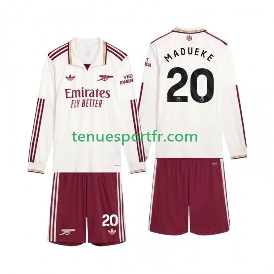 Kit Enfant Maillot Troisième Arsenal Madueke 20 2025-2026 à Manches Longues
