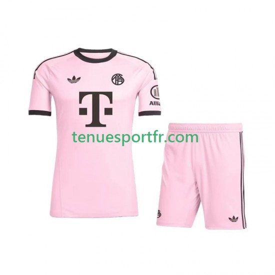 Kit Enfant Maillot Troisième Bayern Munich Gardien UCL 2025-2026 à Manches Courtes