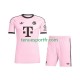 Kit Enfant Maillot Troisième Bayern Munich Gardien UCL 2025-2026 à Manches Courtes
