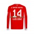 Homme Maillot Domicile Bayern Munich Luis Diaz 14 2025-2026 à Manches Longues