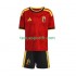 Kit Enfant Maillot Domicile Belgique World Cup 2026 à Manches Courtes
