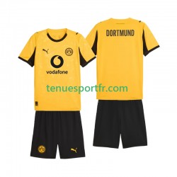 Kit Enfant Maillot Domicile Borussia Dortmund Cup 2025-2026 à Manches Courtes