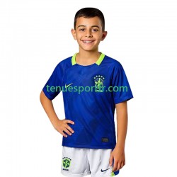 Kit Enfant Maillot Extérieur Brésil 2025-2026 à Manches Courtes