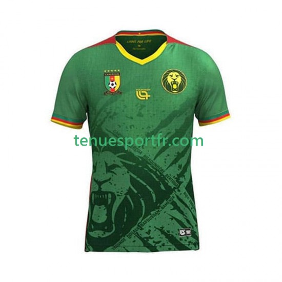 Homme Maillot Domicile Cameroun 2025 à Manches Courtes