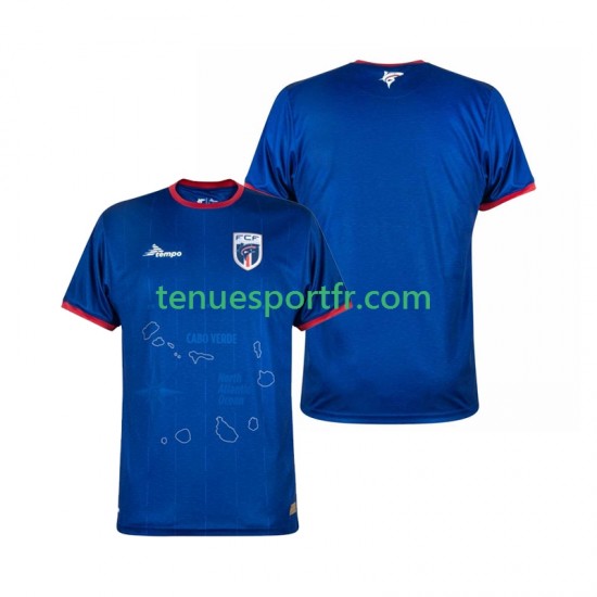 Homme Maillot Domicile Cape Verde 2024-2025 à Manches Courtes