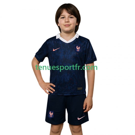 Kit Enfant Maillot Domicile France 2025 à Manches Courtes