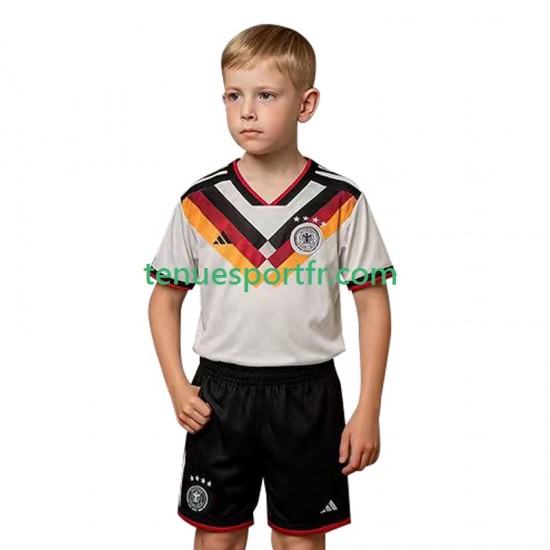 Kit Enfant Maillot Domicile Allemagne World Cup 2026 à Manches Courtes