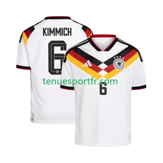 Homme Maillot Domicile Allemagne Joshua Kimmich 6 World Cup 2026 à Manches Courtes
