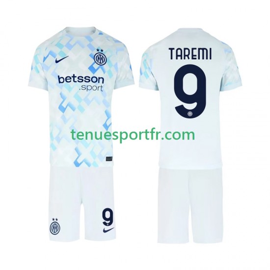 Kit Enfant Maillot Extérieur Inter Milan Marcus Thuram 9 2025-2026 à Manches Courtes
