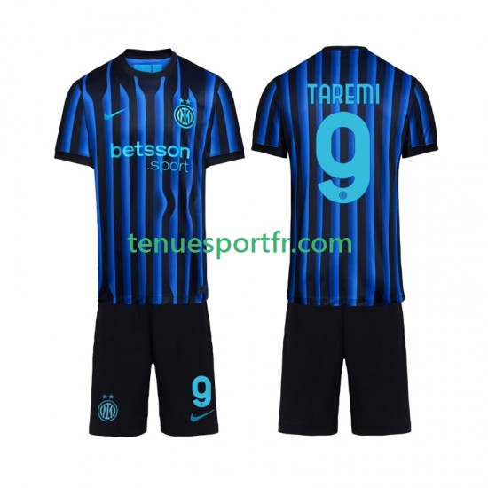Kit Enfant Maillot Domicile Inter Milan Marcus Thuram 9 2025-2026 à Manches Courtes