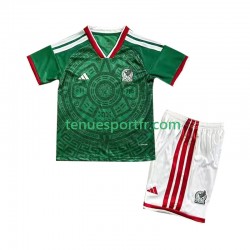 Kit Enfant Maillot Domicile Mexique World Cup 2026 à Manches Courtes