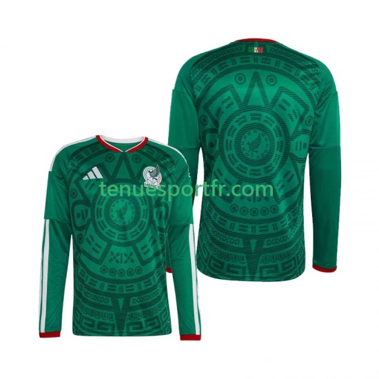 Homme Maillot Domicile Mexique World Cup 2026 à Manches Longues