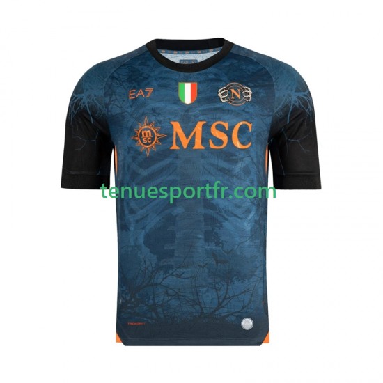 Homme Maillot Domicile Naples Halloween 2025-2026 à Manches Courtes