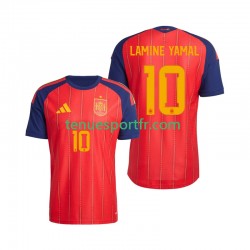 Homme Maillot Domicile Espagne Lamine Yamal 10 World Cup 2026 à Manches Courtes