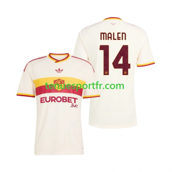 Homme Maillot Extérieur AS Rome Donyell Malen 14 2026-2027 à Manches Courtes