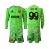 Kit Enfant Maillot Domicile AS Rome Gardien Mile Svilar 99 2026-2027 à Manches Longues