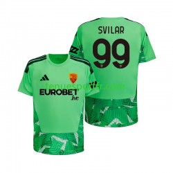 Homme Maillot Domicile AS Rome Gardien Mile Svilar 99 2026-2027 à Manches Courtes