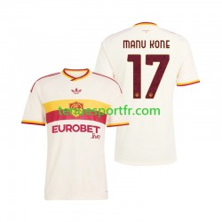 Homme Maillot Extérieur AS Rome Manu Kone 17 2026-2027 à Manches Courtes