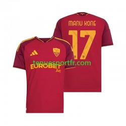 Homme Maillot Domicile AS Rome Manu Kone 17 2026-2027 à Manches Courtes