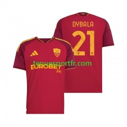 Homme Maillot Domicile AS Rome Paulo Dybala 21 2026-2027 à Manches Courtes