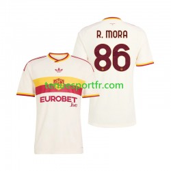 Homme Maillot Extérieur AS Rome Rodrigo Mora 86 2026-2027 à Manches Courtes