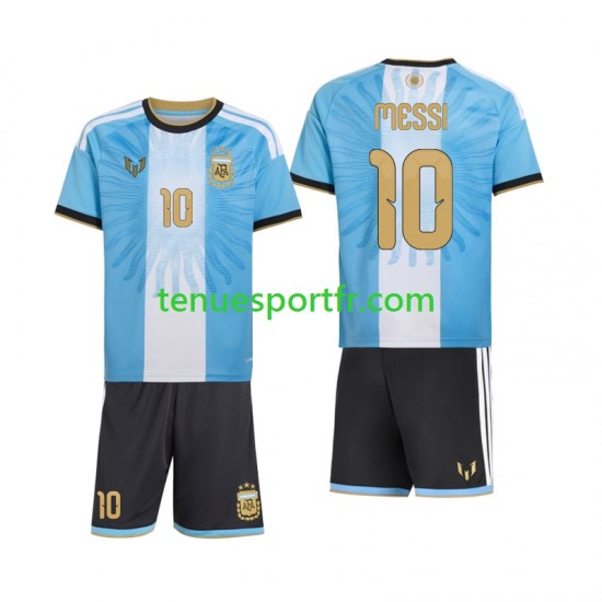 Kit Enfant Maillot Domicile Argentine Lionel Messi 10 Special 2026-2027 à Manches Courtes