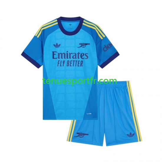 Kit Enfant Maillot Extérieur Arsenal Gardien 2026-2027 à Manches Courtes