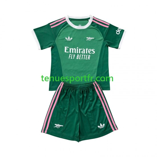Kit Enfant Maillot Troisième Arsenal Gardien 2026-2027 à Manches Courtes