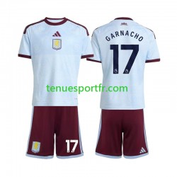 Kit Enfant Maillot Troisième Aston Villa Alejandro Garnacho 17 2026-2027 à Manches Courtes