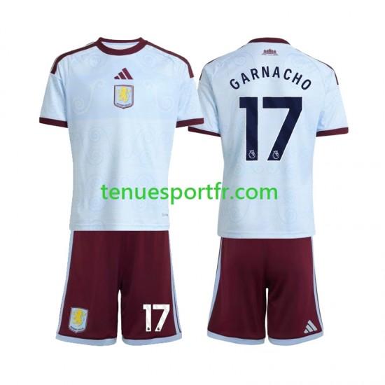 Kit Enfant Maillot Troisième Aston Villa Alejandro Garnacho 17 2026-2027 à Manches Courtes