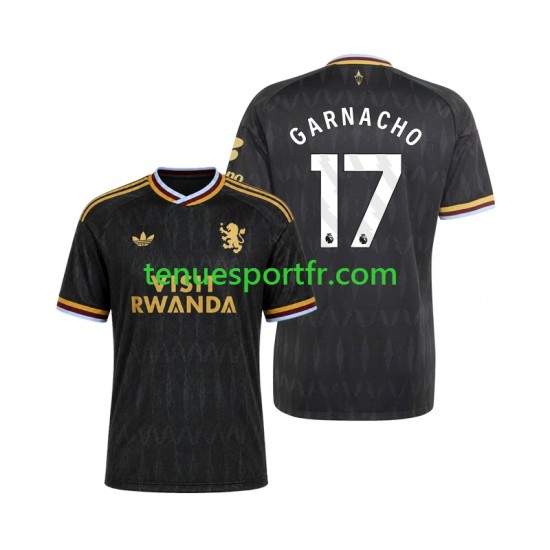 Homme Maillot Extérieur Aston Villa Alejandro Garnacho 17 2026-2027 à Manches Courtes