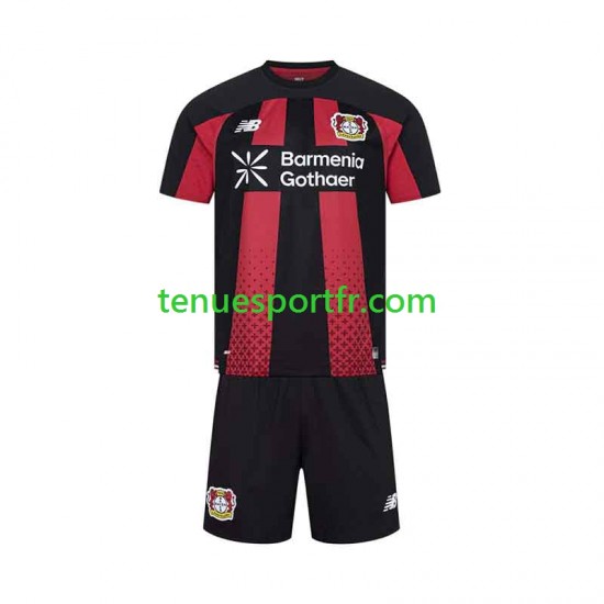 Kit Enfant Maillot Domicile Bayer 04 Leverkusen 2026-2027 à Manches Courtes