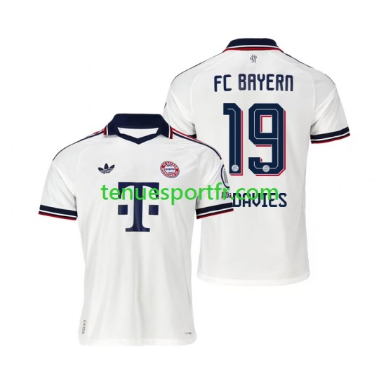Homme Maillot Extérieur Bayern Munich Alphonso Davies 19 2026-2027 à Manches Courtes