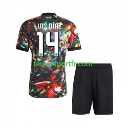 Kit Enfant Maillot Domicile Bayern Munich Luis Diaz 14 Oktoberfest 2026-2027 à Manches Courtes