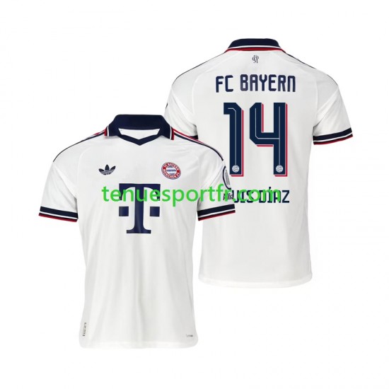 Homme Maillot Extérieur Bayern Munich Luis Diaz 14 2026-2027 à Manches Courtes