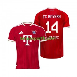 Homme Maillot Domicile Bayern Munich Luis Diaz 14 2026-2027 à Manches Courtes
