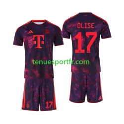 Kit Enfant Maillot Troisième Bayern Munich Michael Olise 17 2026-2027 à Manches Courtes