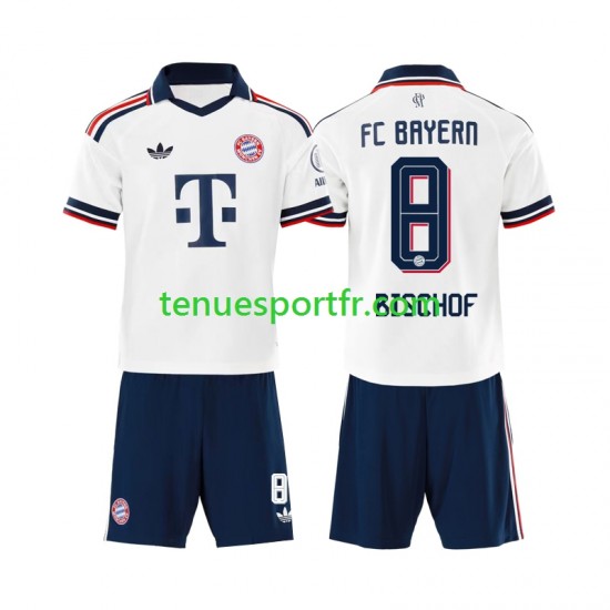 Kit Enfant Maillot Extérieur Bayern Munich Tom Bischof 8 2026-2027 à Manches Courtes