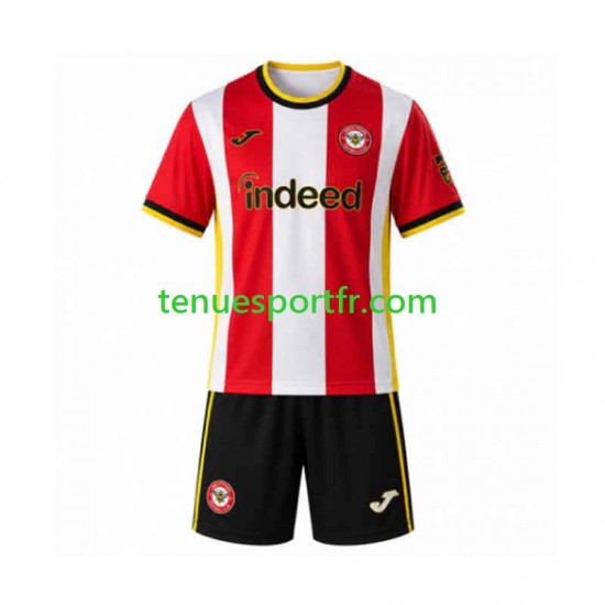 Kit Enfant Maillot Domicile Brentford 2026-2027 à Manches Courtes