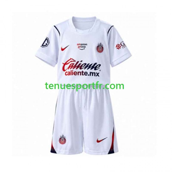 Kit Enfant Maillot Extérieur Deportivo Guadalajara 2026-2027 à Manches Courtes