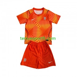 Kit Enfant Maillot Extérieur Chelsea Gardien 2026-2027 à Manches Courtes