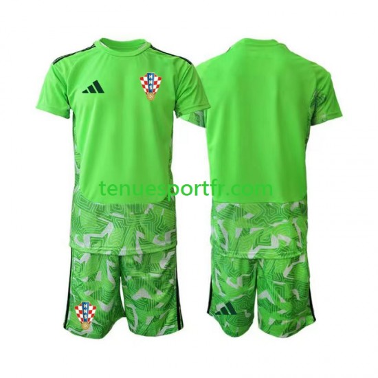 Kit Enfant Maillot Domicile Croatie Gardien 2026-2027 à Manches Courtes