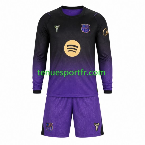 Kit Enfant Maillot Extérieur FC Barcelone 2026-2027 à Manches Longues