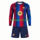 Kit Enfant Maillot Domicile FC Barcelone 2026-2027 à Manches Longues