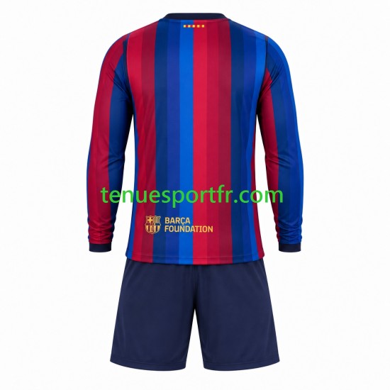 Kit Enfant Maillot Domicile FC Barcelone 2026-2027 à Manches Longues