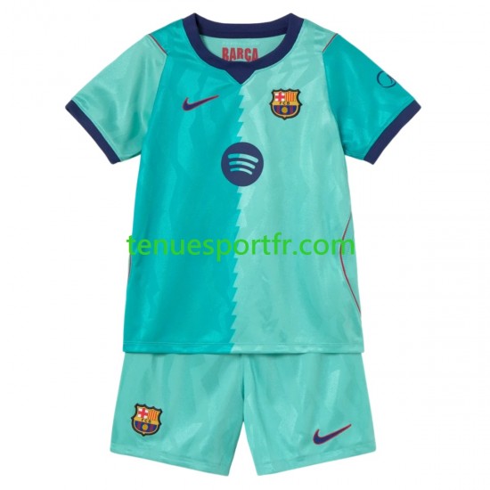 Kit Enfant Maillot Troisième FC Barcelone 2026-2027 à Manches Courtes
